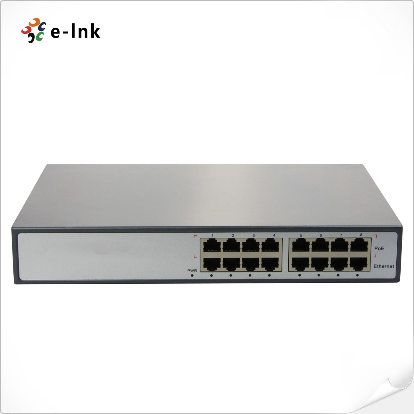 8-Port 100M/1000M POE Injector IEEE802.3af/at