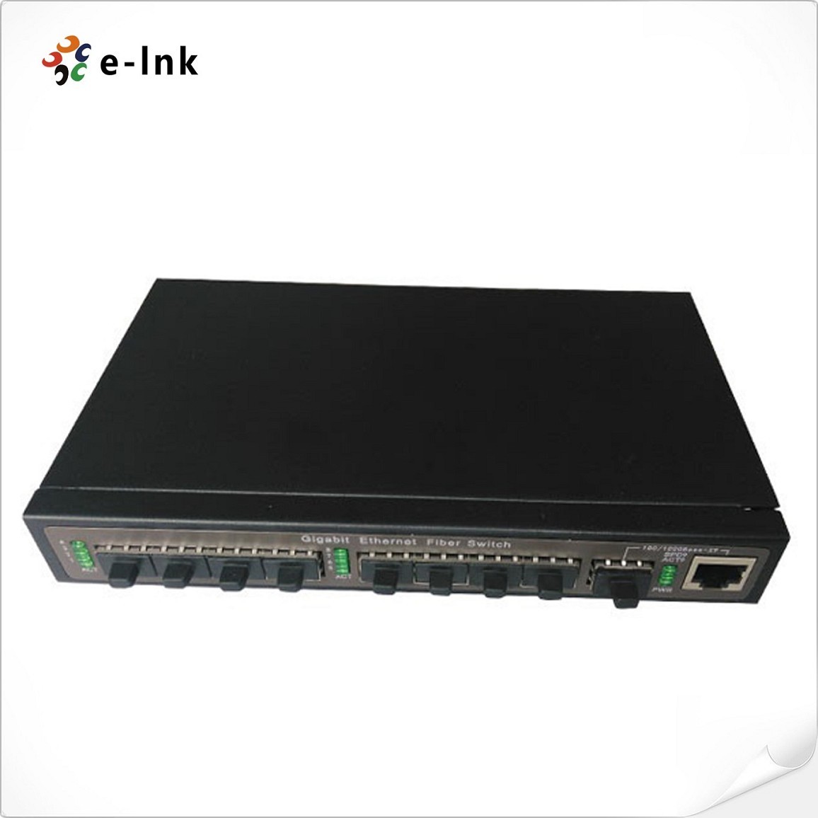 9-port SFP Managed or Unmanaged SFP Fiber Switch
