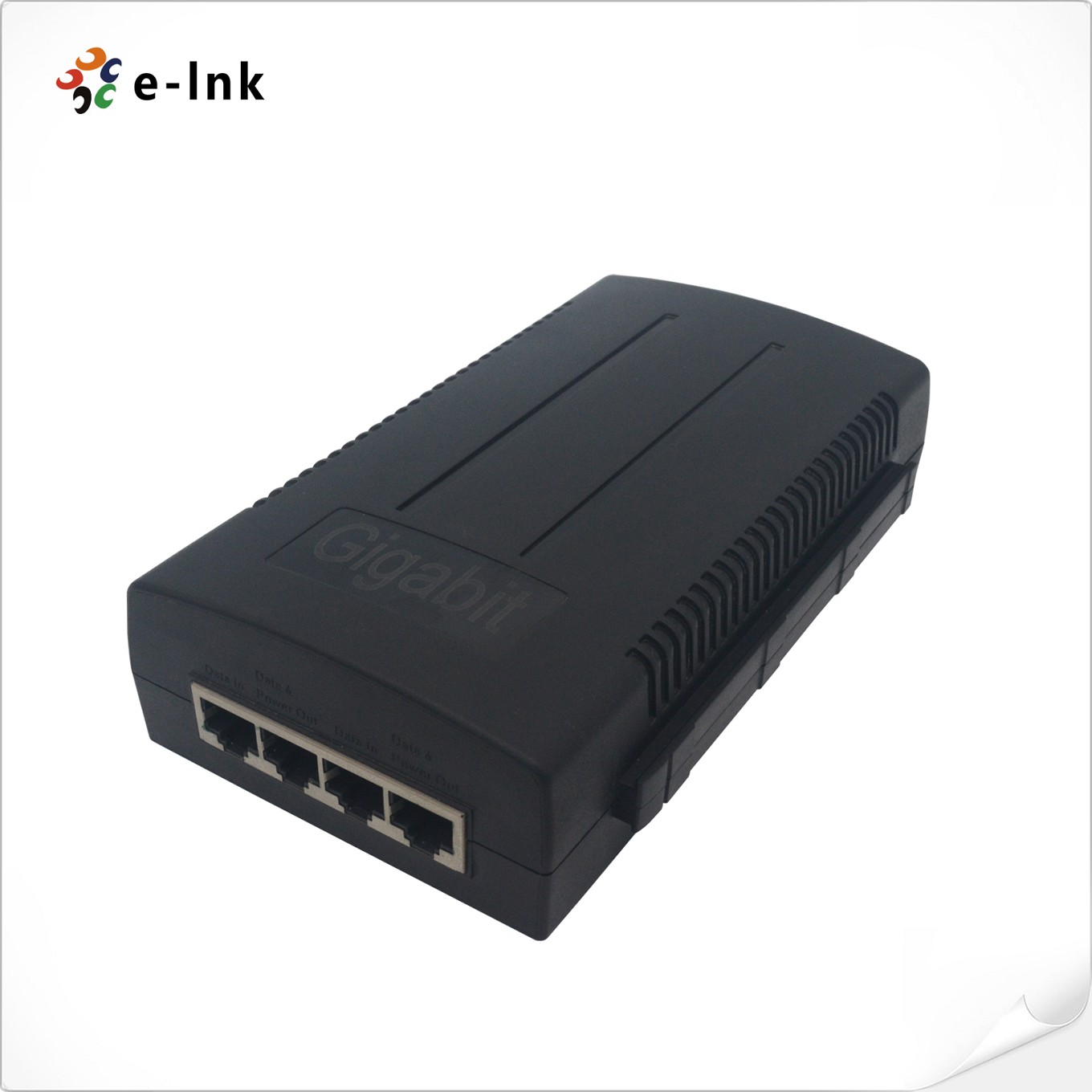 2-Port 100M/1000M POE Injector IEEE802.3af/at