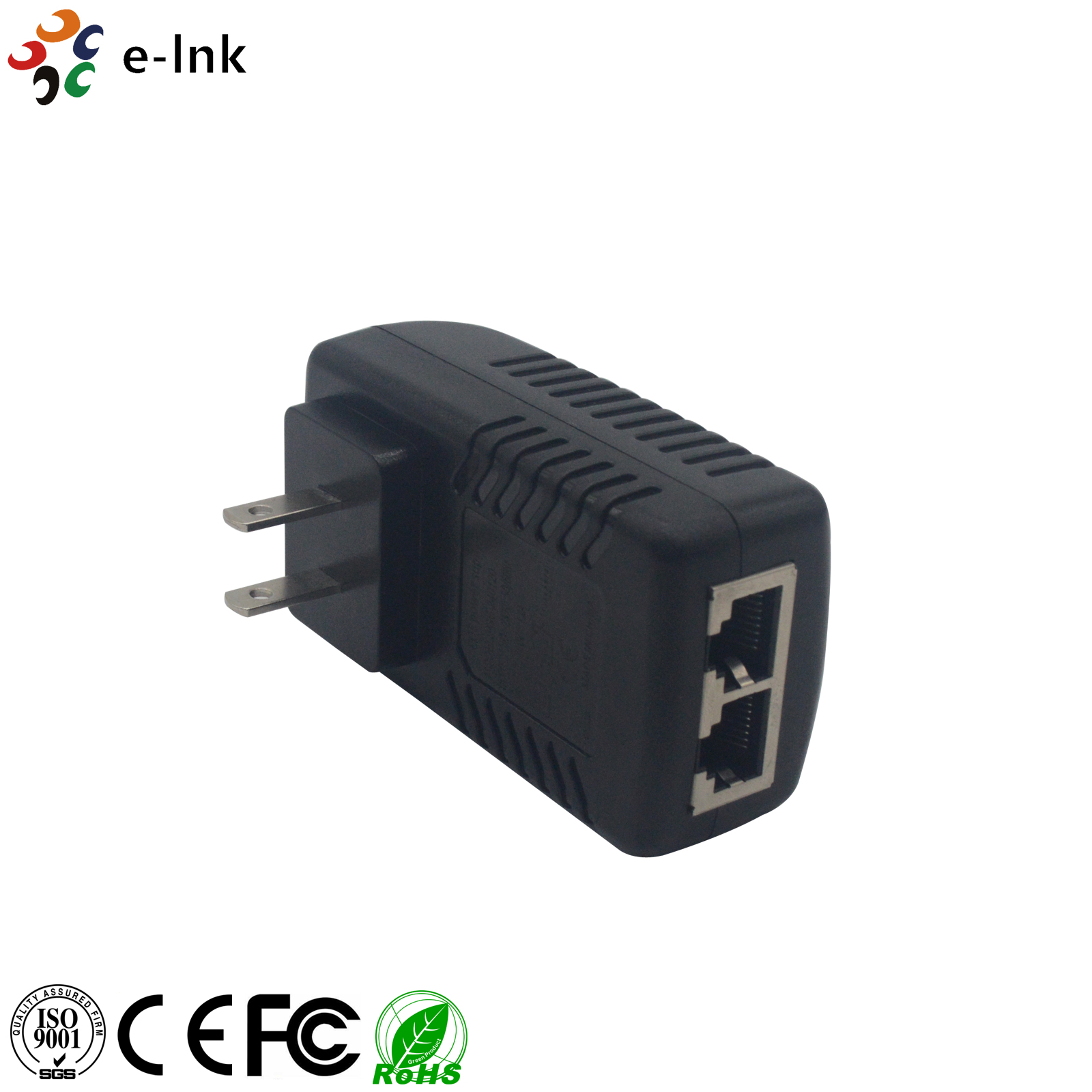 12VDC@1.5A 18W POE Adapter Injector