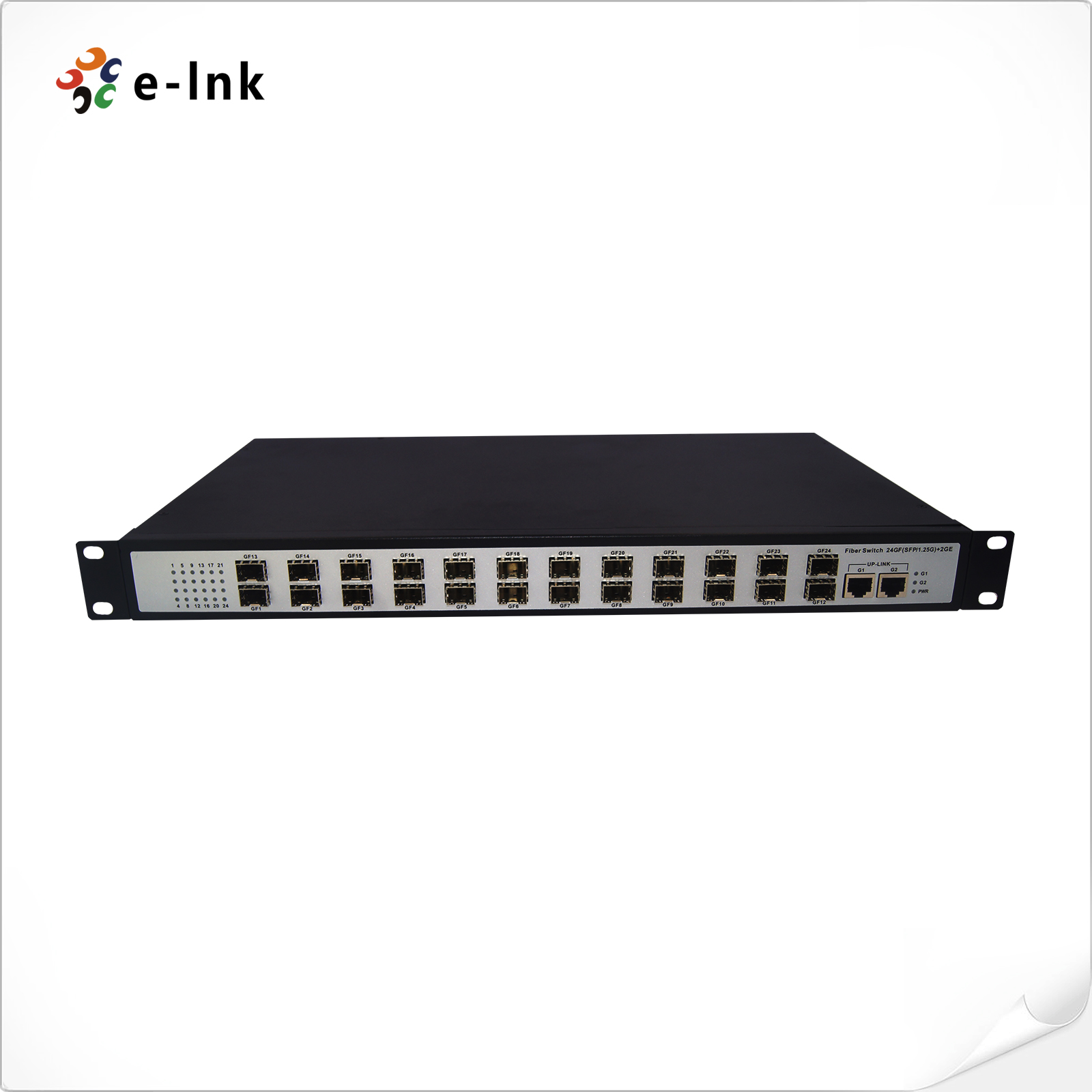 24-port 100Base-FX SFP + 2 -10/100/1000-TX/SFP Fiber Optic Switch