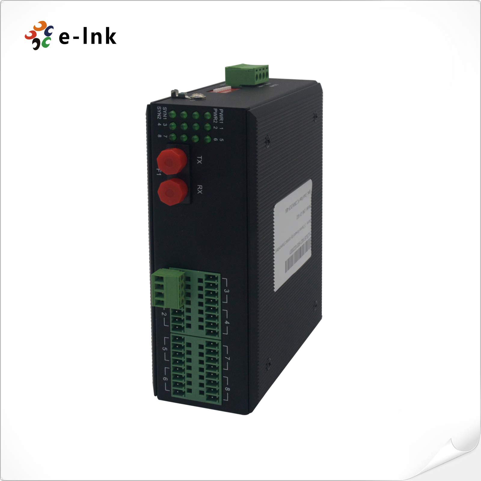 Industrial 1-2Ch CAN Bus to Fiber Optic Converter