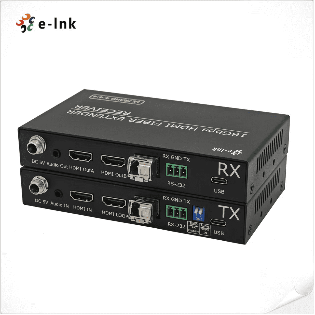 4K HDMI 2.0 4:4:4 Fiber Optic Extender