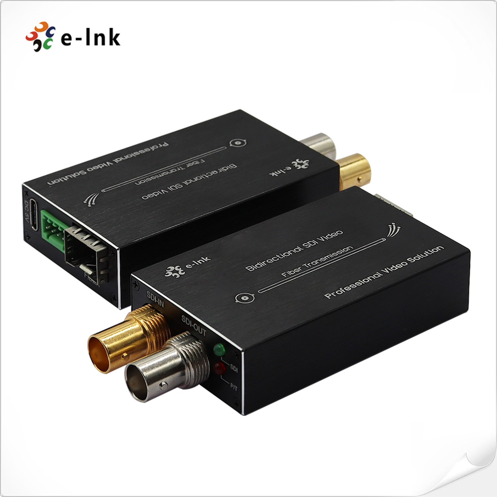 Mini Bi-directional HD-SDI to Fiber Converter