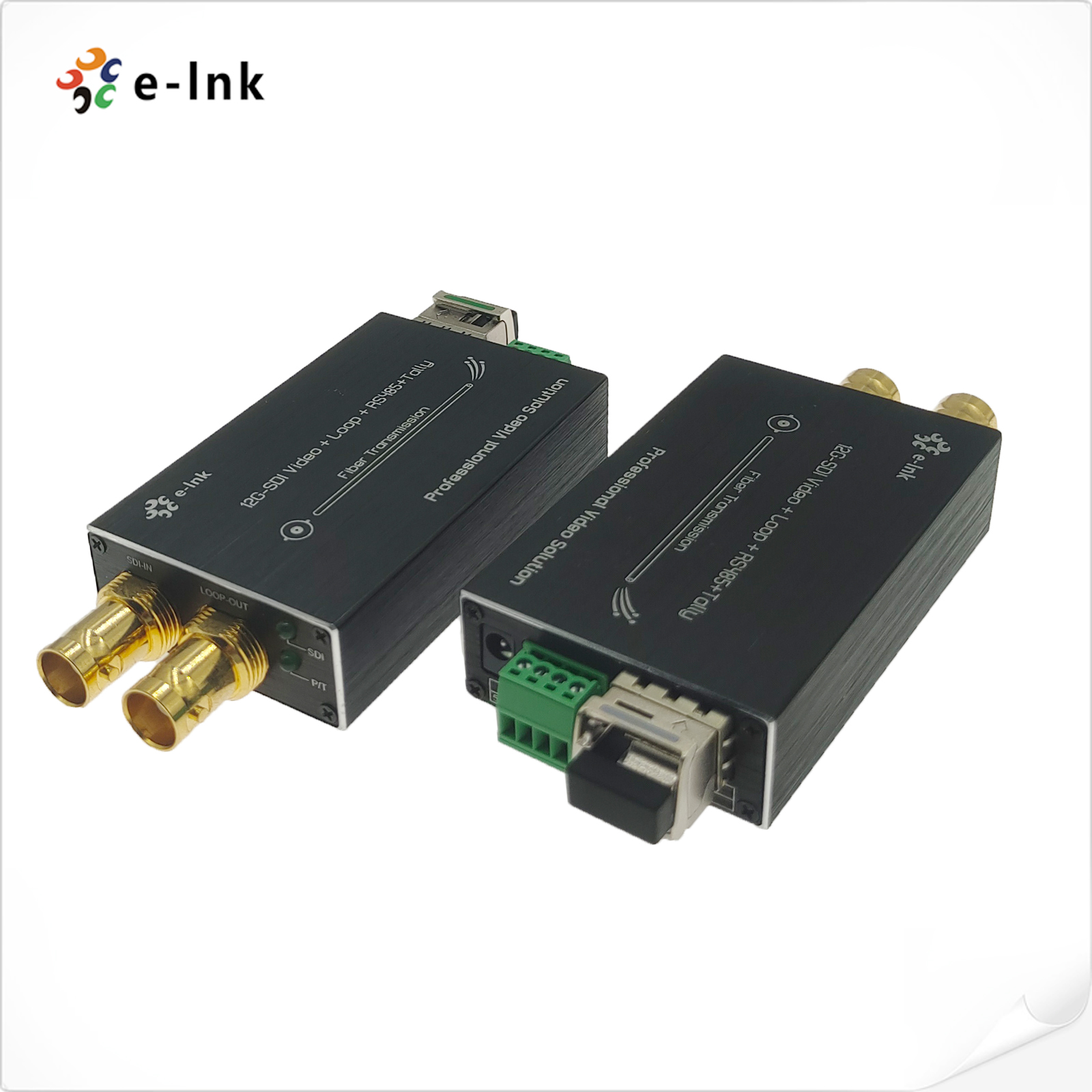 Mini Bi-directional 12G-SDI to Fiber Converter