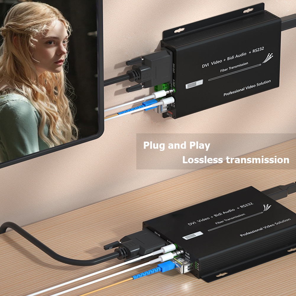 Reliable Transmission Over 80km: Eliminate DVI Signal Interference Today