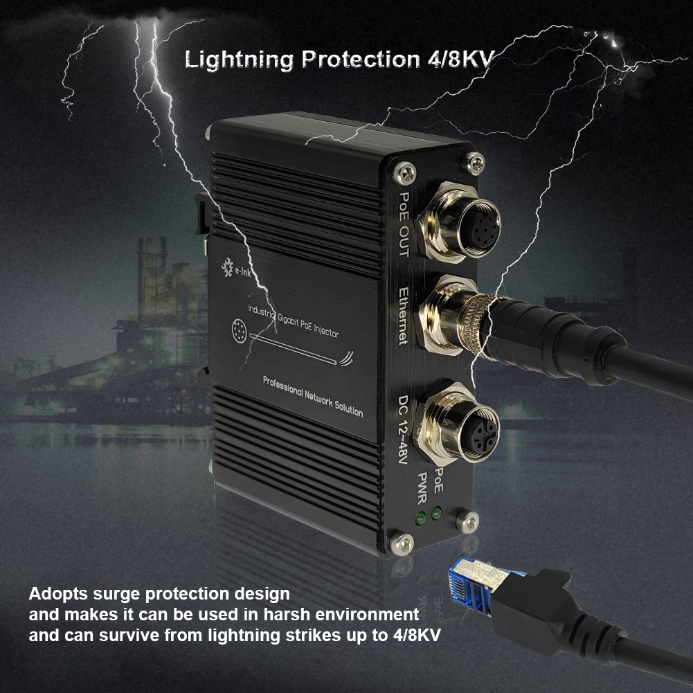 Navigating Challenges: Industrial PoE Injector for Railway and Vehicle Use
