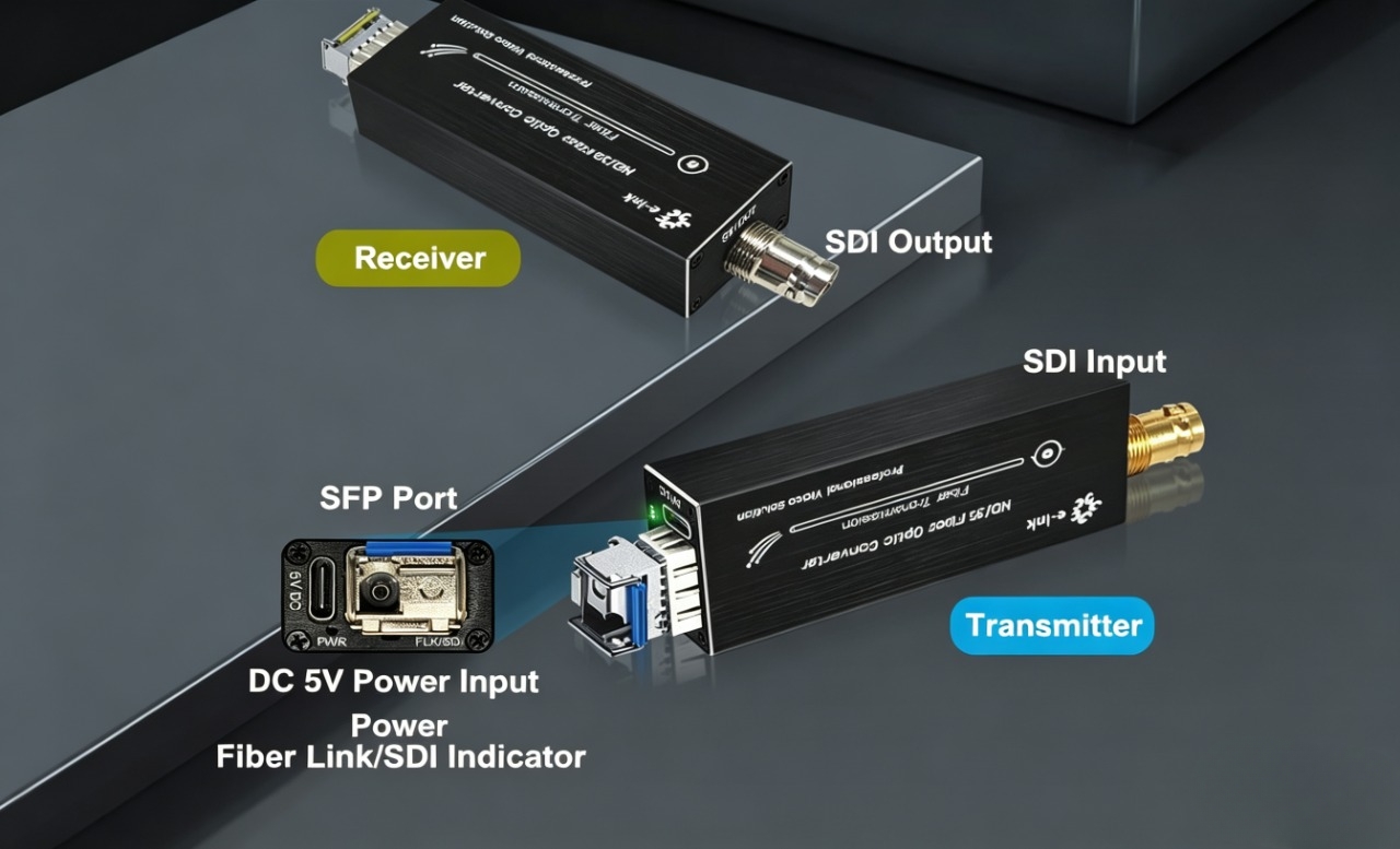 Unleash Professional Quality with Our SDI Fiber Extender Solutions
