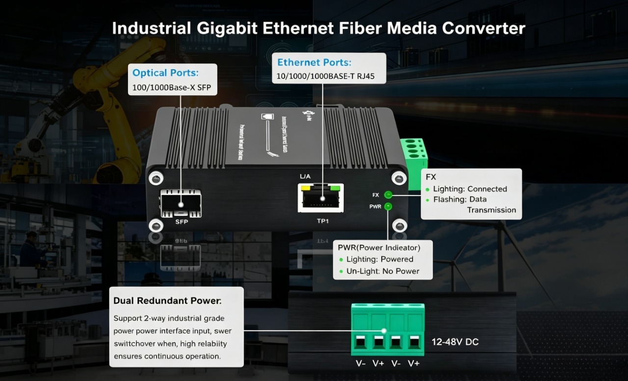 Exploring Industrial and Commercial Media Converters: Key Differences Revealed