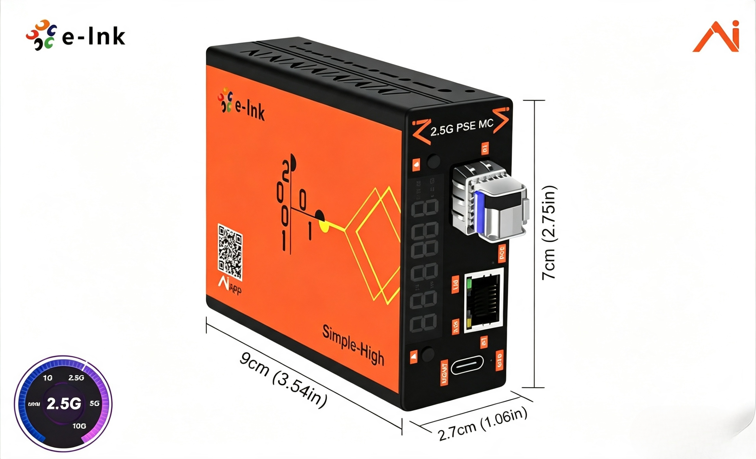 Meet Your New Outdoor Buddy: LNK-AI2500MP-SFP AI Converter